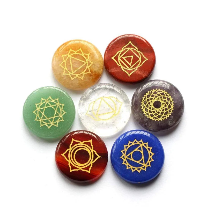 Skanto | Chakra Heilsteine 7-teiliges Set