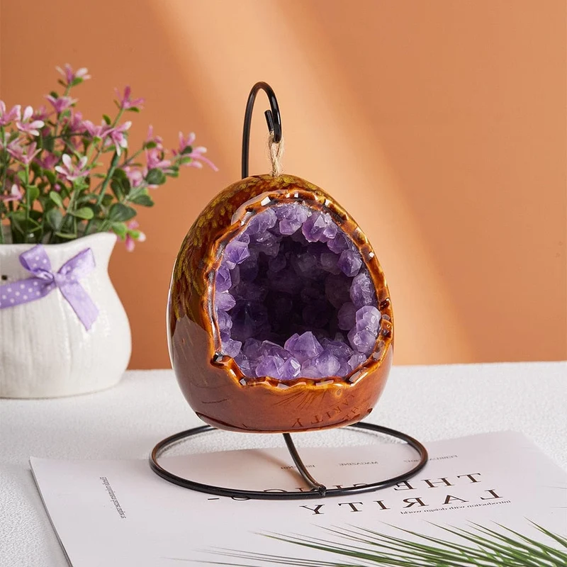 Skanto | Natürliche Kristalllampe