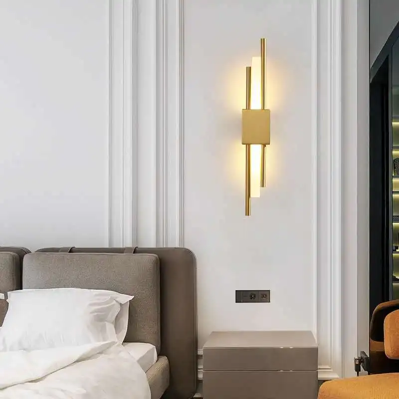 Skanto Skanto | Moderne LED-Wandleuchte: Innenbeleuchtung für Zuhause, Schlafzimmer, Nachttisch, Wohnzimmer, Hotel und Flurdekoration