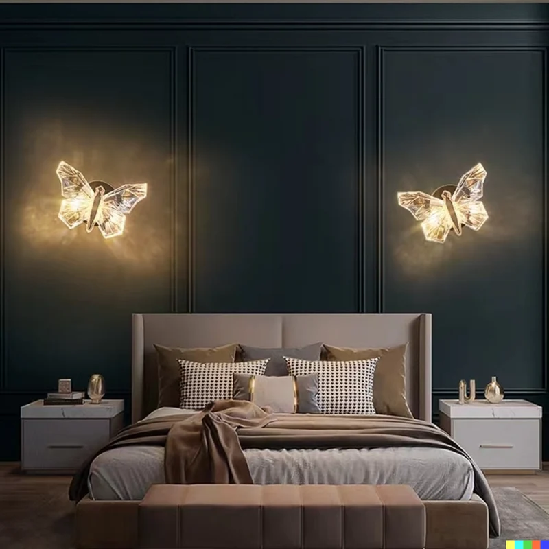 Skanto | Nordische Schmetterling Wandlampe