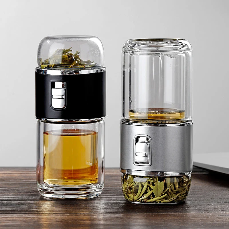 Skanto | Doppelwandige Teeflasche mit Infuser
