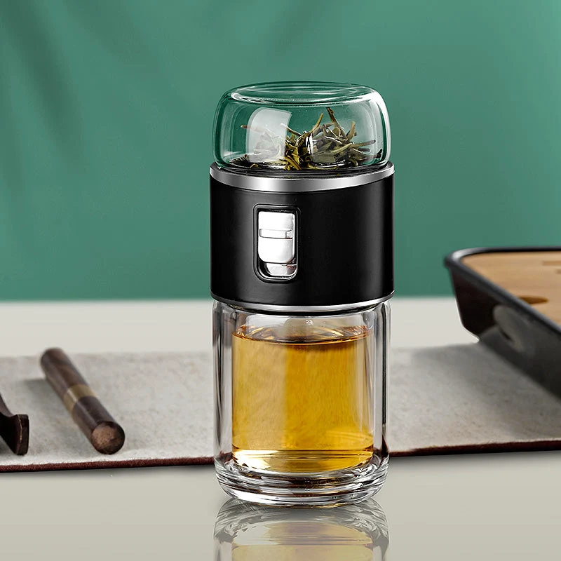 Skanto | Doppelwandige Teeflasche mit Infuser