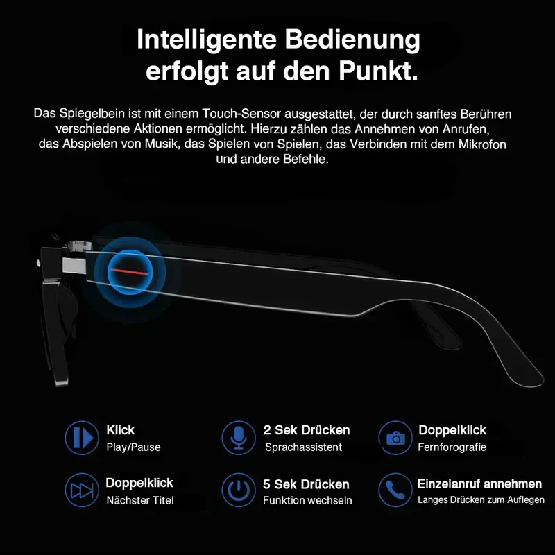 Skanto | Blaulichtfilter-Brille mit Kamerafunktion