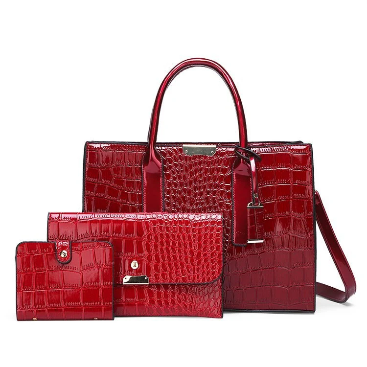 Skanto | Tasche mit Krokoprägung