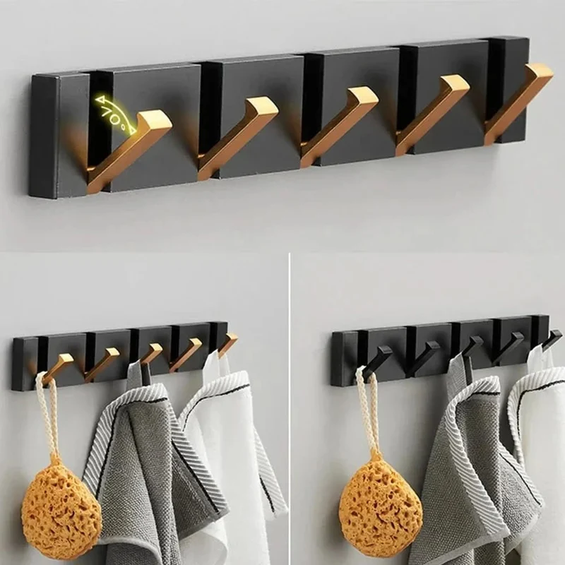FoldHook™ | Klappbare Wandhaken aus Aluminium