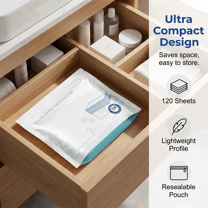 HydroShine™ | Auflösbare Bodenreinigungstücher (120 Stück)