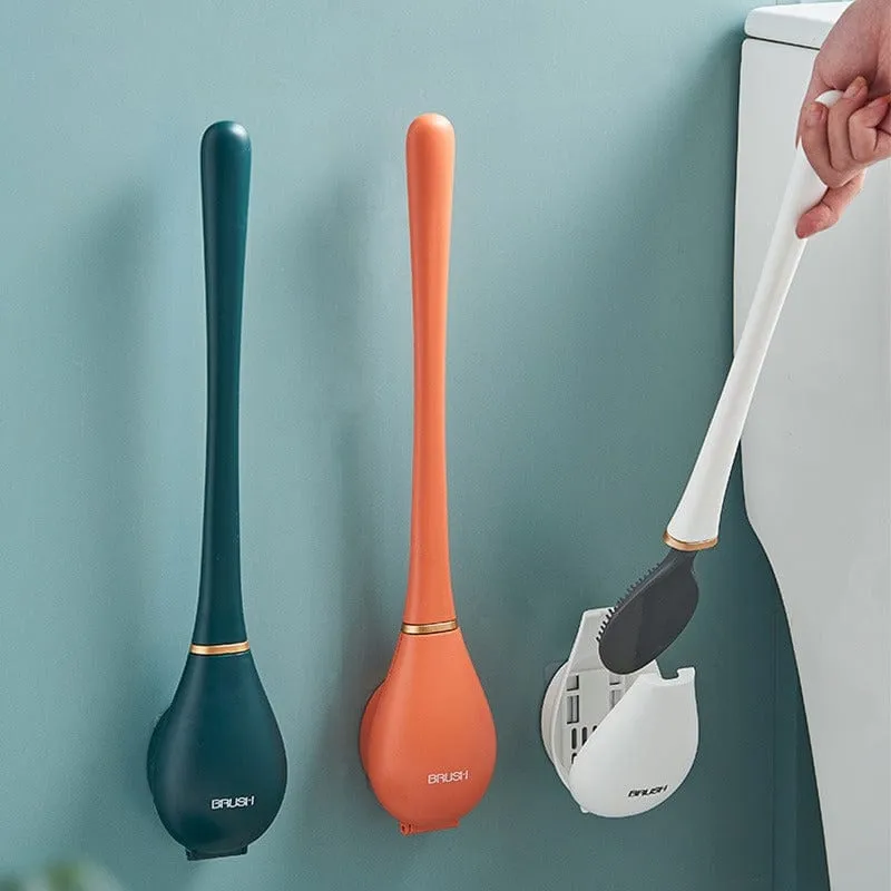 Skanto | Moderne flexible Silikon-Toilettenbürste