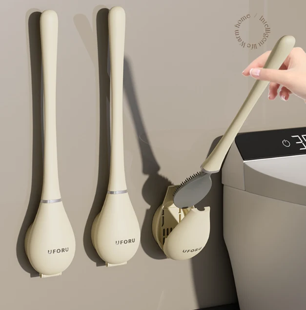 Skanto | Moderne flexible Silikon-Toilettenbürste