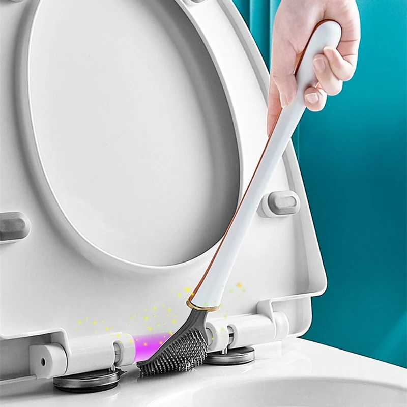 Skanto | Moderne flexible Silikon-Toilettenbürste