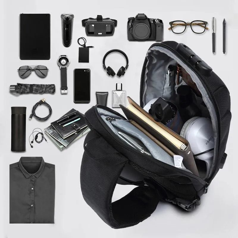 Skanto | Anti-Diebstahl-Rucksack mit 3-stelligem Schloss