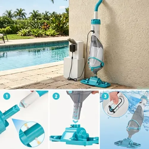 AquaVac™ | Kabelloser Pool- & Spa-Sauger