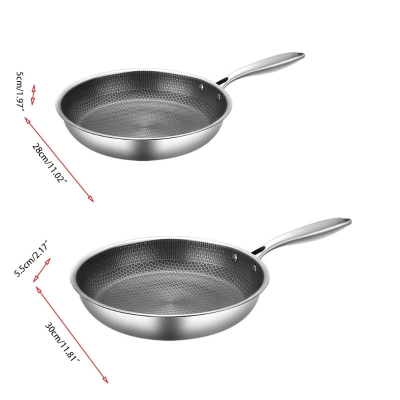 Skanto | KitchenPro | Antihaft-Edelstahl-Bratpfanne