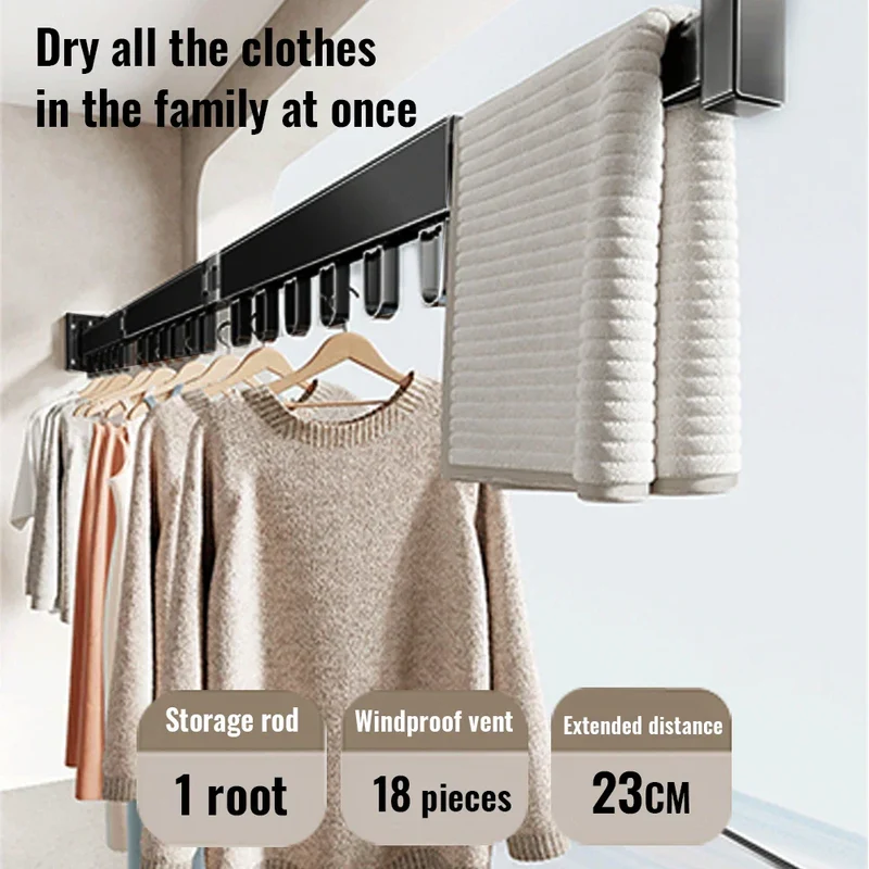 WallDry™ | Klappbares Wand-Trockenregal