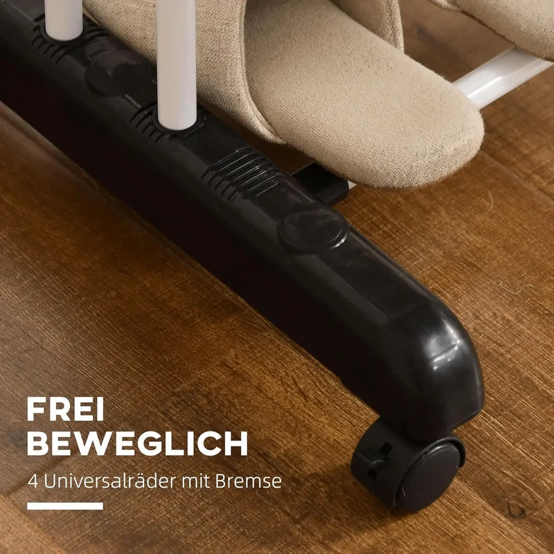 DryTower™ | 4-stufiger Wäscheständer mit Rollen