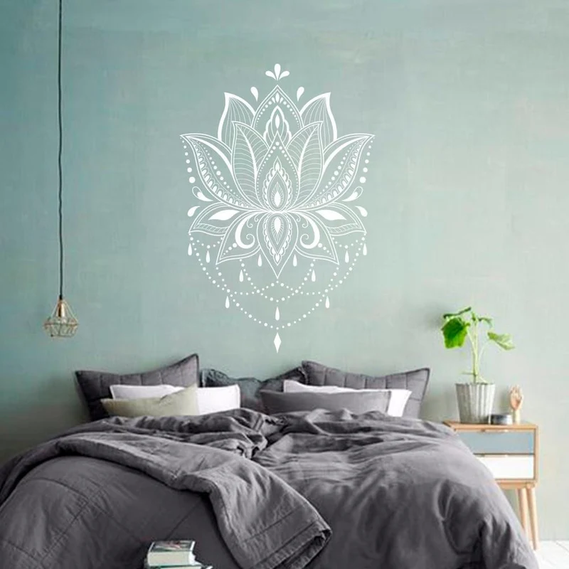 Skanto | Lotus Mandala Wandaufkleber