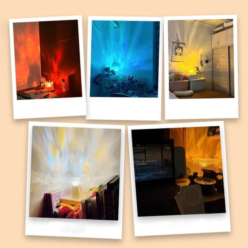 Skanto | Magische Wellen | Dynamische Wasserwellen-Projektions-Stimmungsleuchte