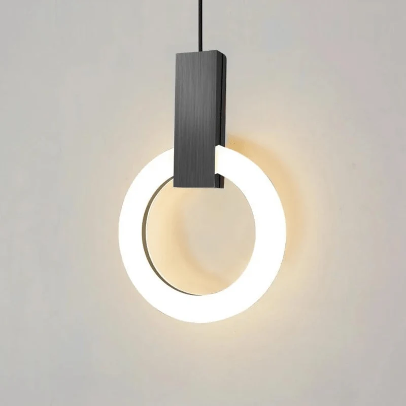 Skanto | Nordische LED-Pendelleuchte aus Holz, rund