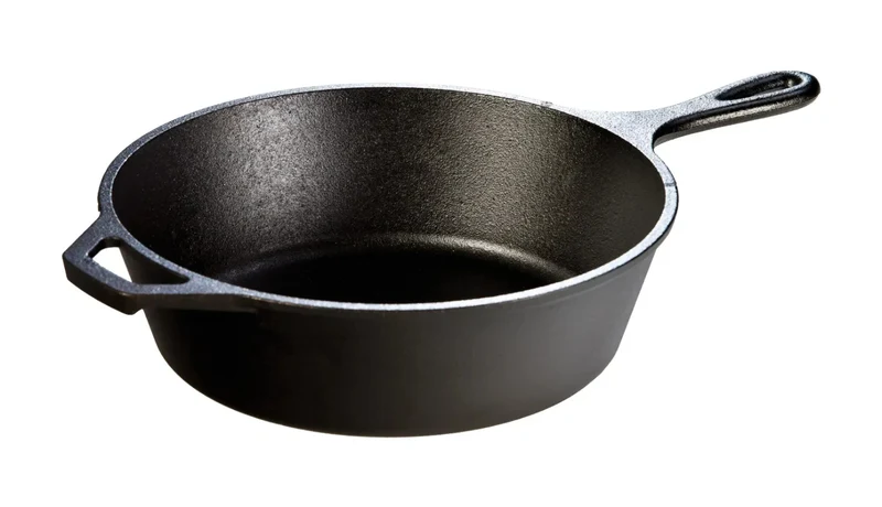 Skanto | Lodge Gusseisen 10.25" / 3.2 Quart tiefe, eingebrannte Pfanne