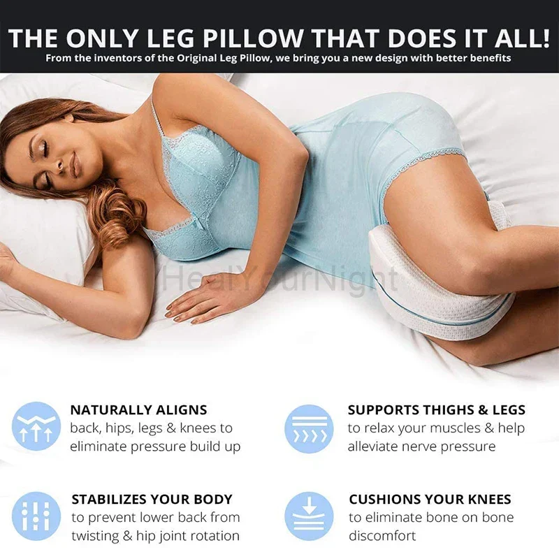 Skanto | Orthopädisches Memory Foam Beinkissen – ComfortFoam