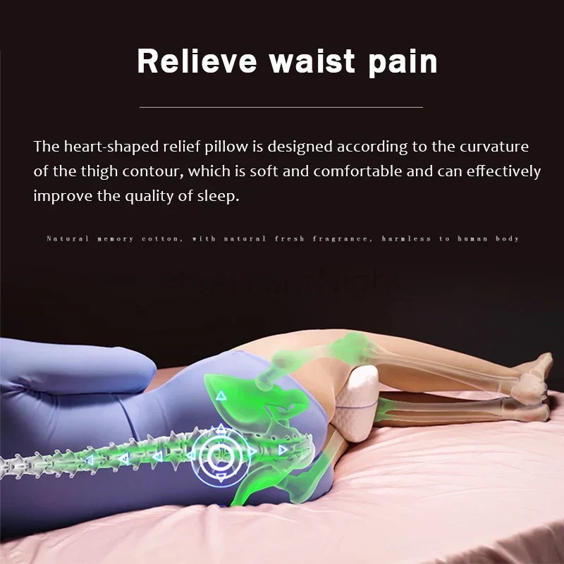 Skanto | Orthopädisches Memory Foam Beinkissen – ComfortFoam