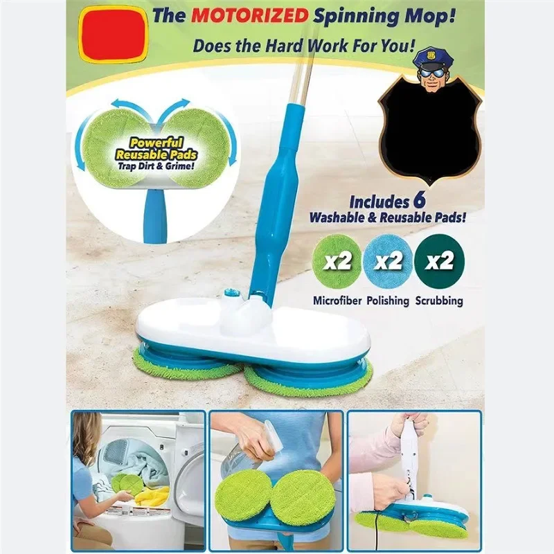 Skanto | Kabelloser elektrischer Mopp – FlexMop