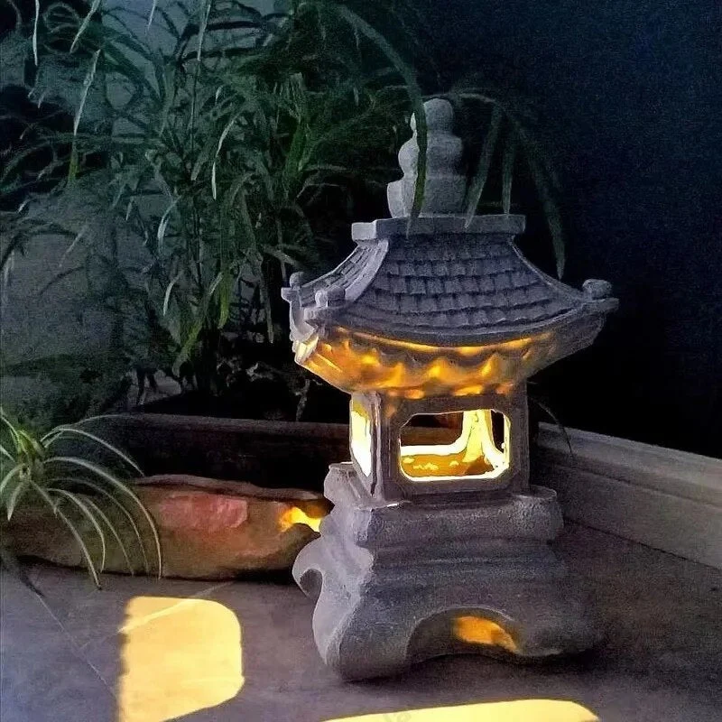 Skanto | Zen Ornament Gartenleuchte Solar