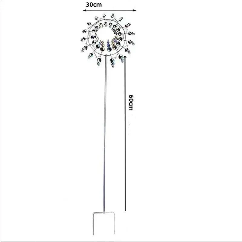 Skanto | Windmühlen-Spinner | Einzigartige Metall-Gartendekoration