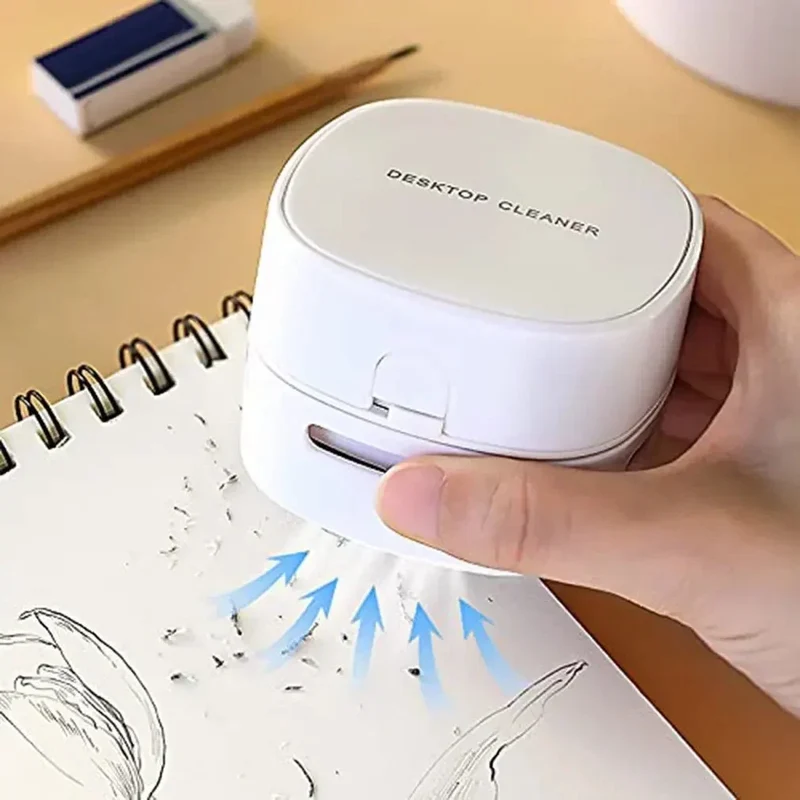 DeskClean™ | Kabelloser Mini-Tischsauger für Krümel & Staub