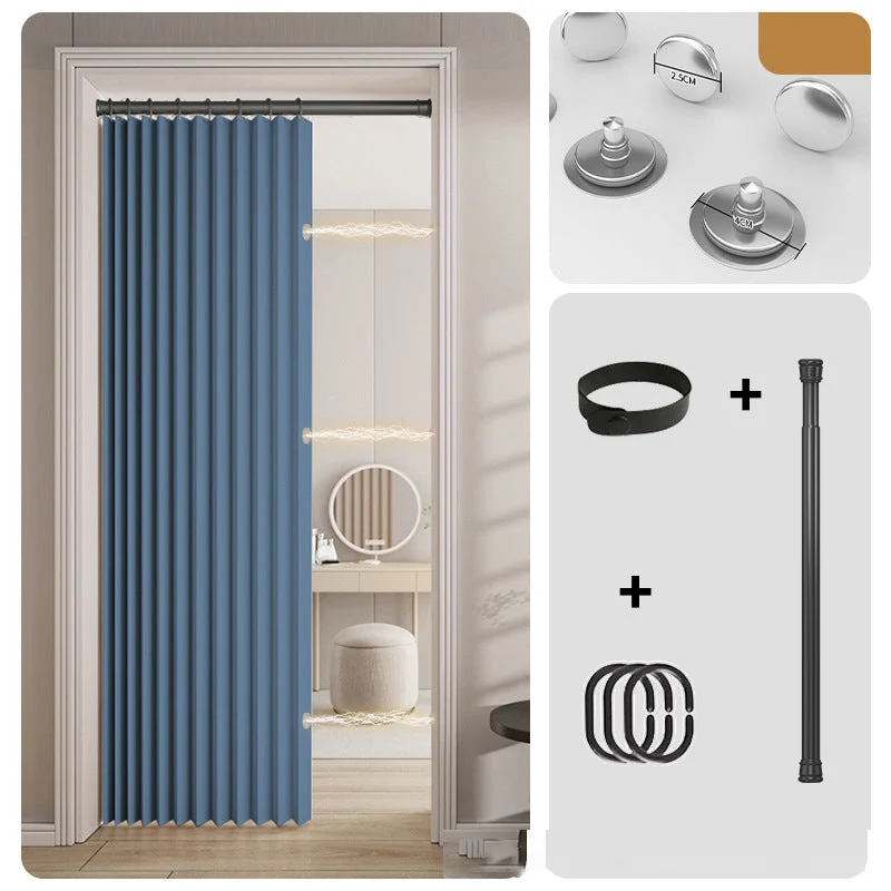 FlexiDoor™ | Magnetischer Faltvorhang als platzsparender Tür- & Raumtrenner