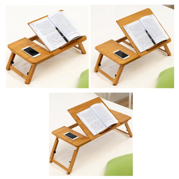 Skanto | 741ZDDNZ Faltbarer, höhenverstellbarer Laptop-Tisch für das Bett, Schreibtisch für Studentenwohnheime, Spezifikation: Medium 64cm