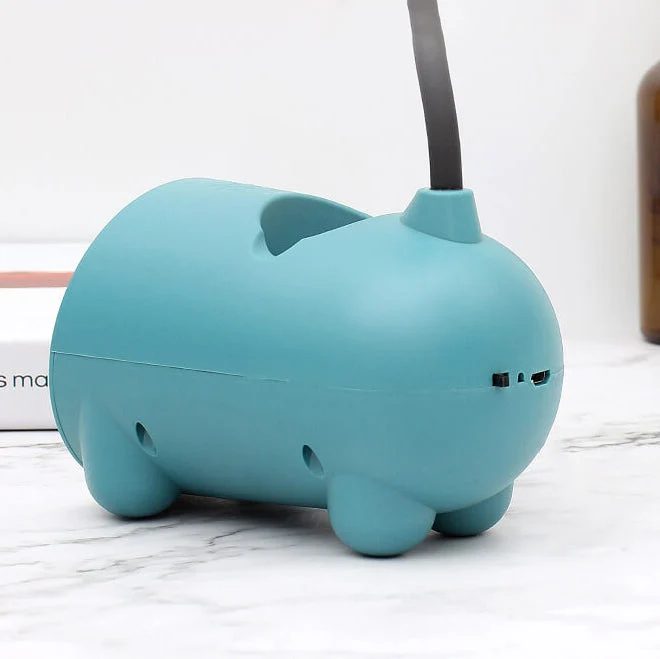 Skanto | Cartoon Kreative Kaninchen LED Touch USB Stifthalter Schreibtischlampe