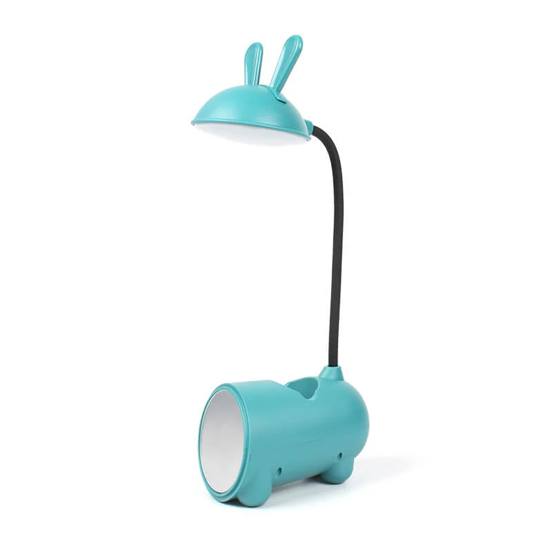 Skanto | Cartoon Kreative Kaninchen LED Touch USB Stifthalter Schreibtischlampe