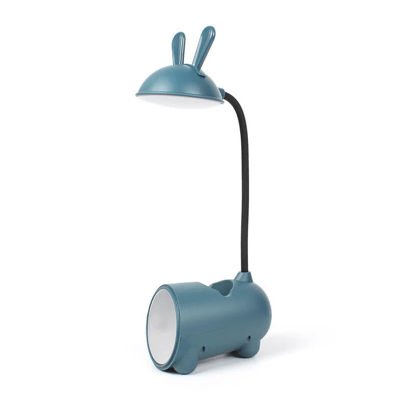 Skanto | Cartoon Kreative Kaninchen LED Touch USB Stifthalter Schreibtischlampe