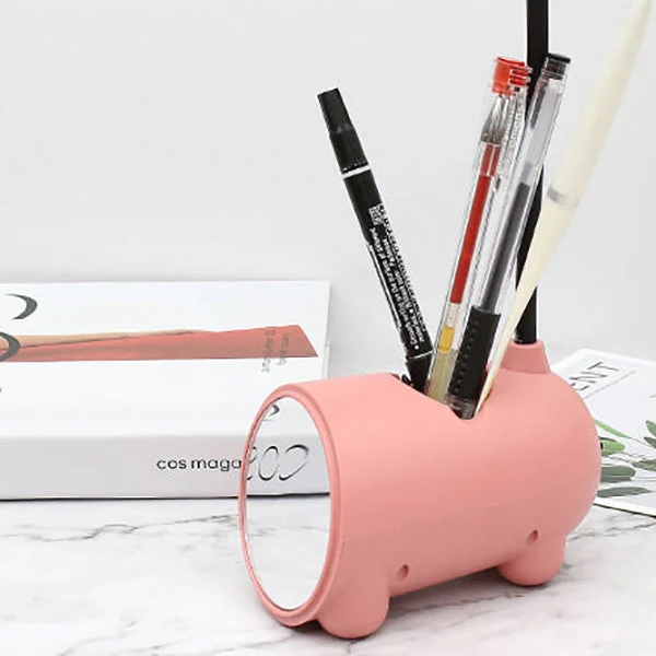 Skanto | Cartoon Kreative Kaninchen LED Touch USB Stifthalter Schreibtischlampe
