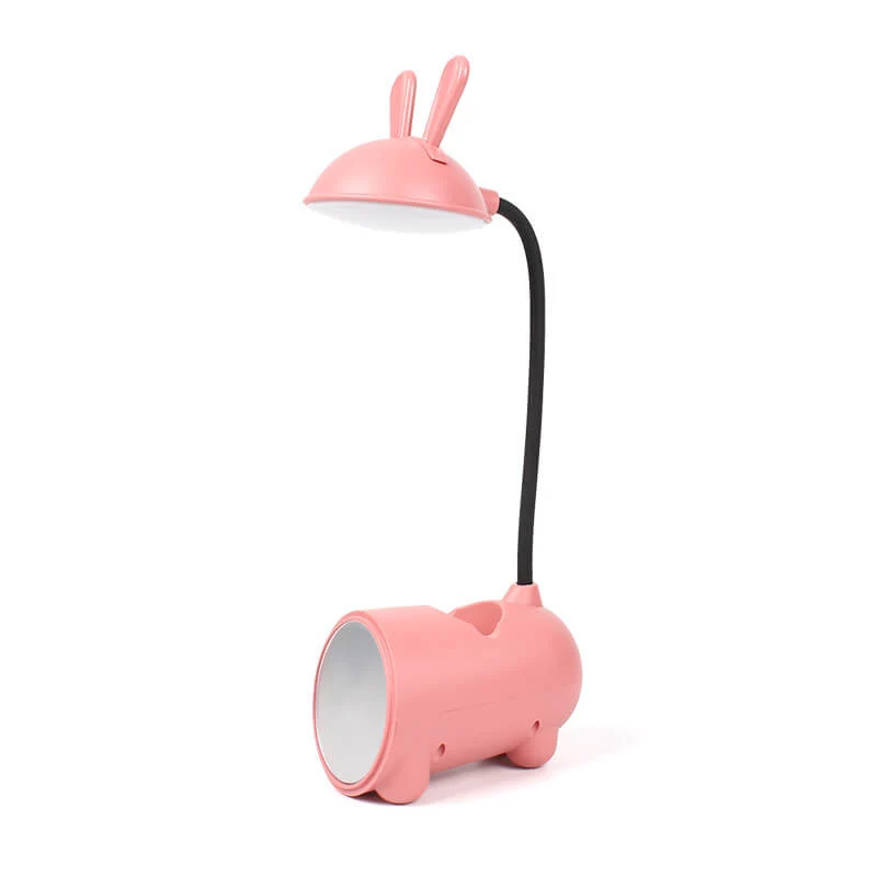 Skanto | Cartoon Kreative Kaninchen LED Touch USB Stifthalter Schreibtischlampe