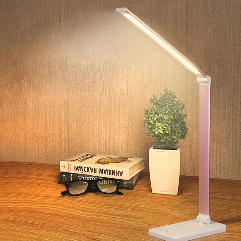 Skanto | Nordische Kreative Faltbare Touch Dimmbare LED Schreibtischlampe