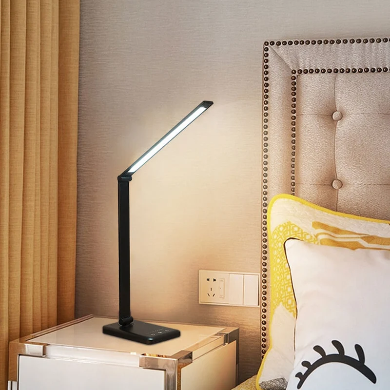 Skanto | Nordische Kreative Faltbare Touch Dimmbare LED Schreibtischlampe