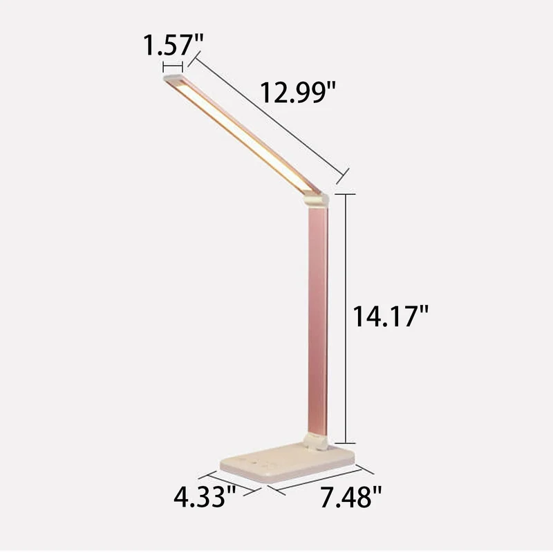 Skanto | Nordische Kreative Faltbare Touch Dimmbare LED Schreibtischlampe