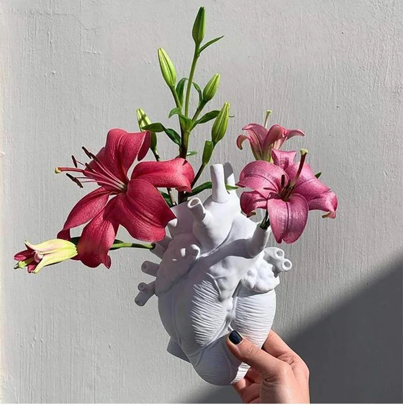 Skanto | Herz-Blumenvase