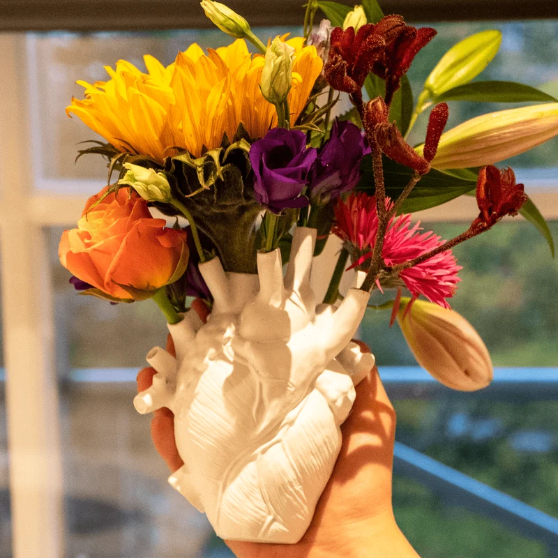 Skanto | Herz-Blumenvase