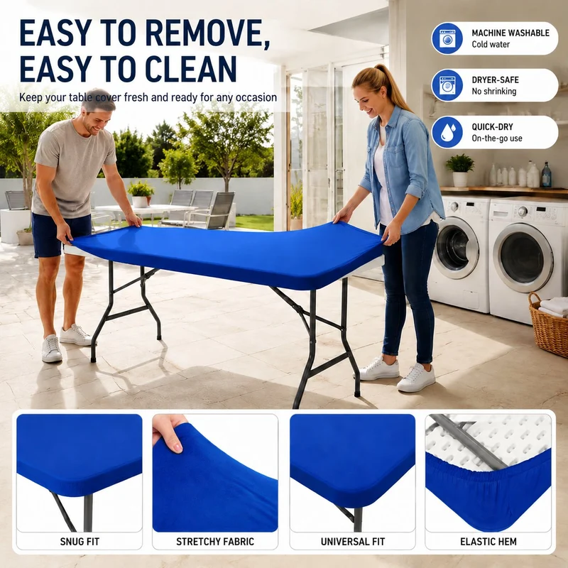 FlexGuard™ | Elastische Tischschutz-Abdeckung (2er-Set)