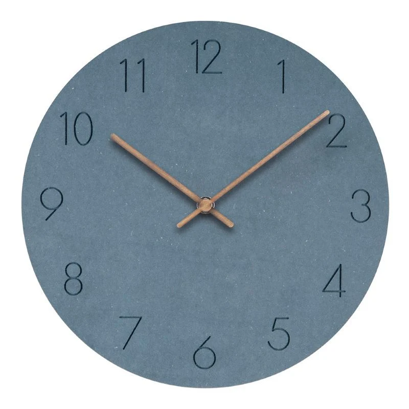 Skanto | Minimalistische nordische Kreativ-Deko - Geräuschlose Uhr 29 cm