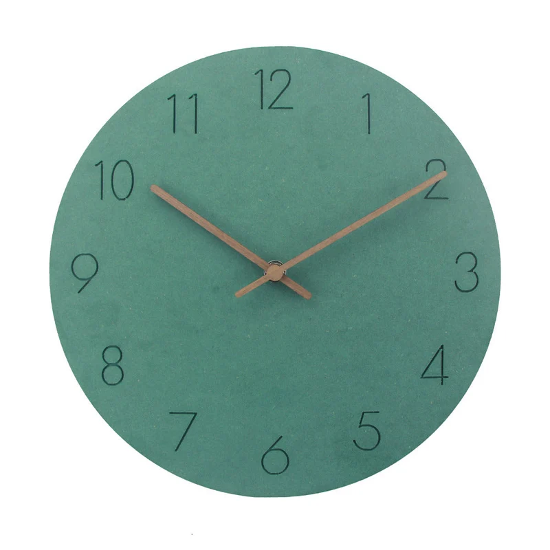 Skanto | Minimalistische nordische Kreativ-Deko - Geräuschlose Uhr 29 cm
