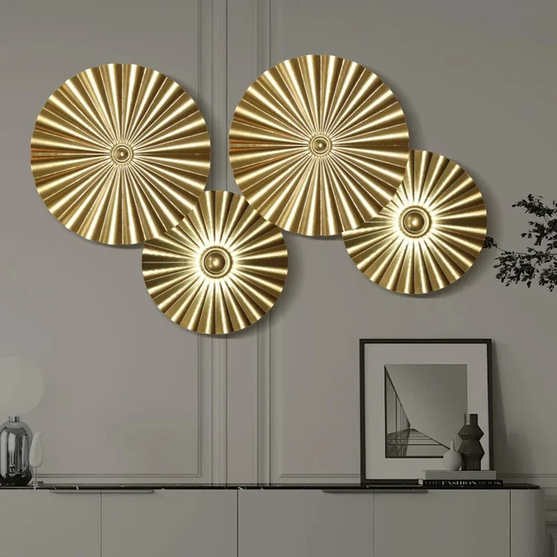 Skanto | Nordische Gold Wanddekoration