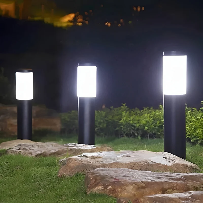 Skanto | SolarShimmer - Solar-Laterne aus Edelstahl für den Außenbereich