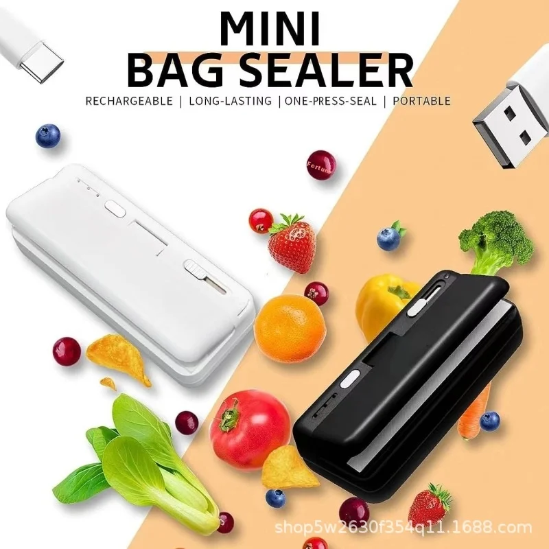 SealFresh™ | Wiederaufladbares Mini-Beutelverschweißgerät