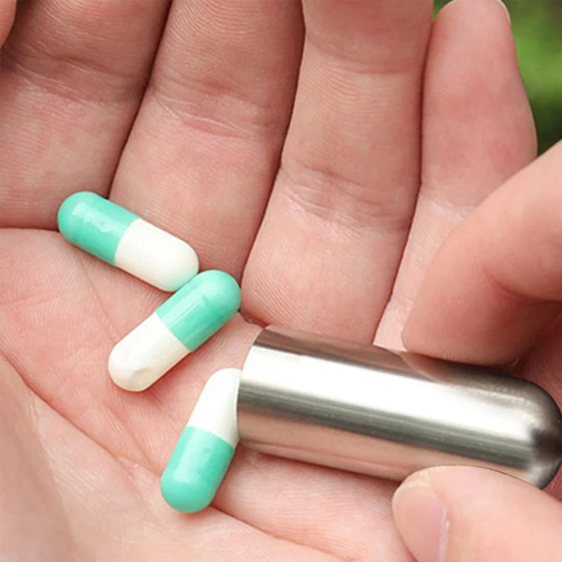 Skanto | Pillendose aus Edelstahl