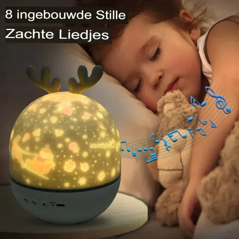 Skanto | Sternenhimmel Projektorlampe für Kinder - Magisches Nachtlicht