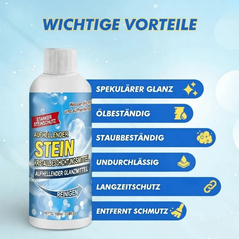 1+1 GRATIS | StainOff™ | Steinreiniger gegen Rost, Oxidation & hartnäckige Verfärbungen