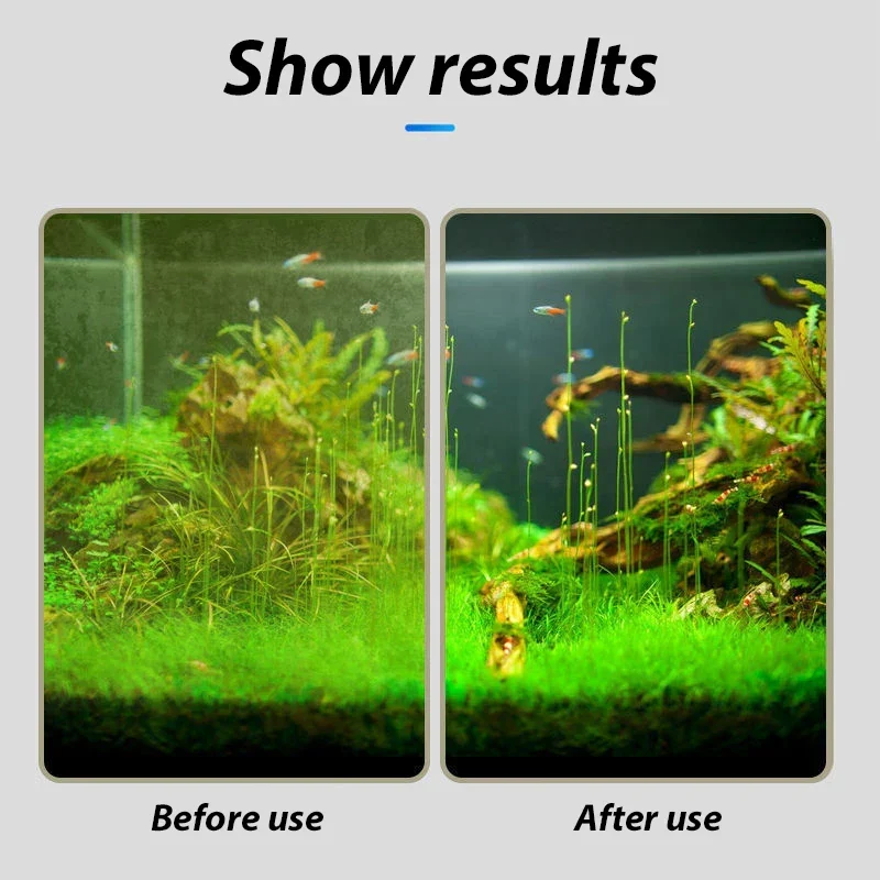 AquaScrub™ | Aquarien-Algenentferner mit Edelstahlgriff